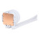 CiT Pro Glacier 240mm White ARGB Infinity 4-Pin PWM AIO Liquid Cooler