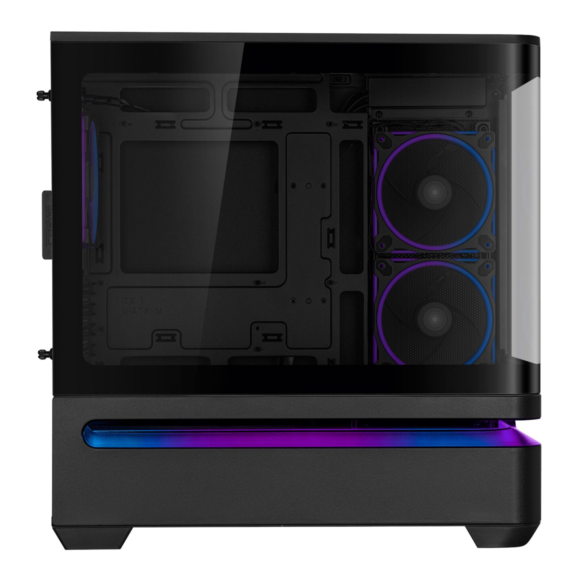 Refurbished - ASUS Prime AP202 ARGB Tempered Glass Micro ATX