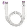 ASUS ROG Equalizer Modular Connector PCIe Cable - White