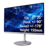 Acer Vero CB322QUE 32" IPS Quad HD 100Hz 1ms Height Adjustable Monitor with speakers with Speakers
