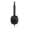 Poly Mission 425 Wired On-Ear Headset - Black