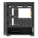 Vida Zephyr V2 Micro-ATX ARGB Tempered Glass Gaming PC Case - Black