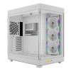 Gamdias NESO P1 PRO Tempered Glass Full Tower Gaming PC Case - White