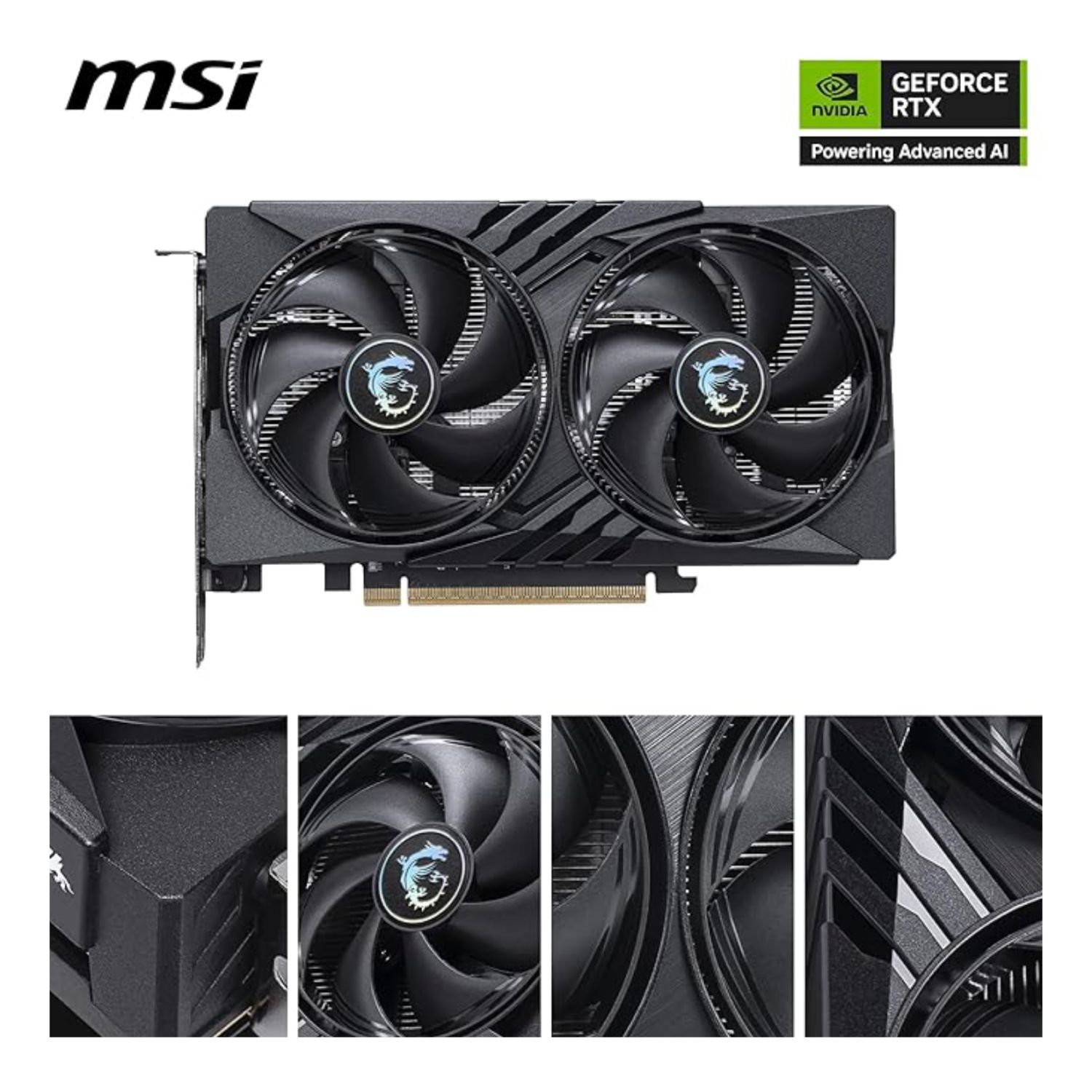 MSI RTX 5050 8GB OC Gaming Graphics Card for Smooth Gaming