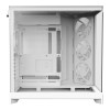 NZXT H9 Flow RGB (2025) Tempered Glass Dual Chamber Mid Tower PC Case - White