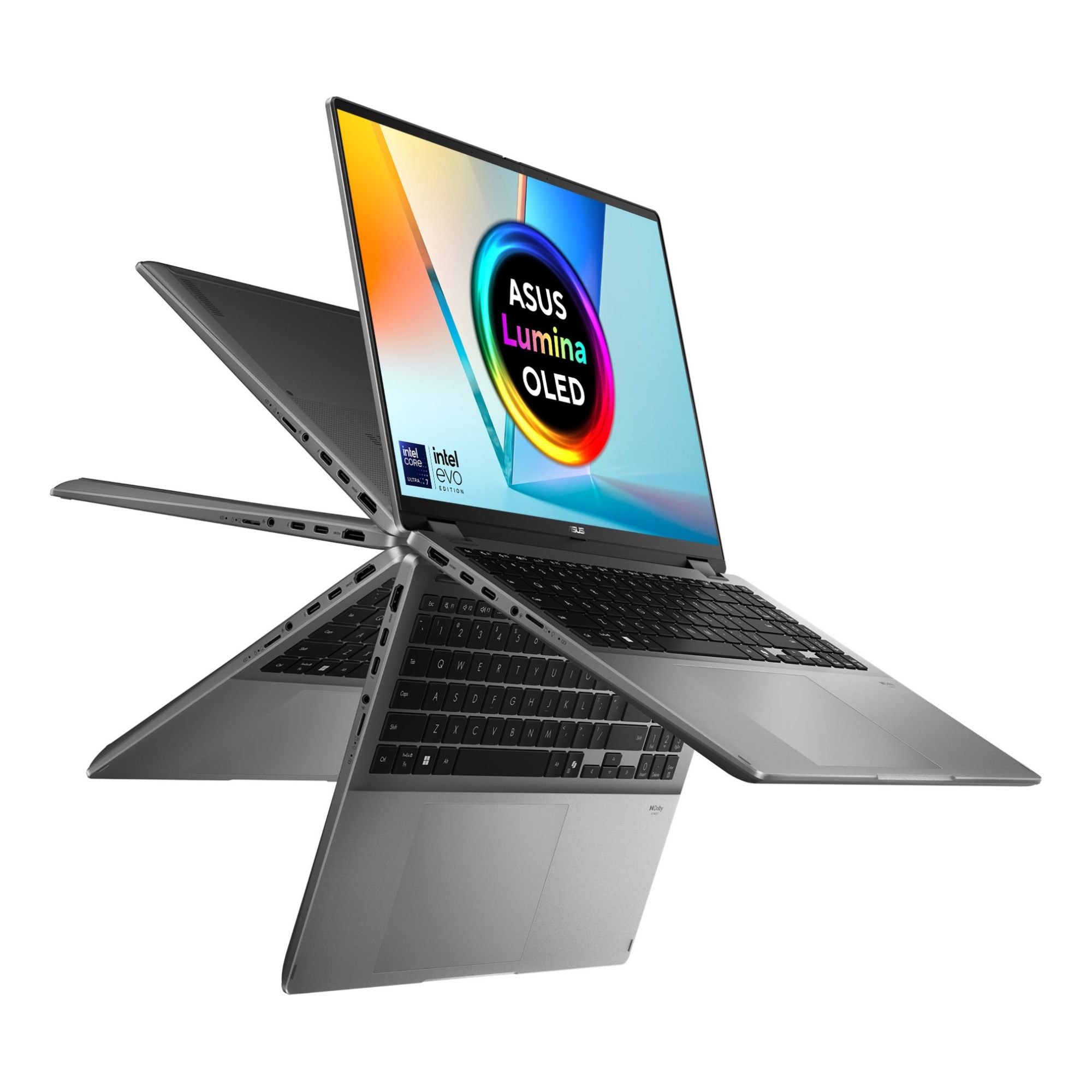ASUS VivoBook 14 Flip TP3407SA-QL010W Intel Core Ultra 7 256V 16GB RAM 1TB SSD 14" Touchscreen 2-in-1 Windows 11 Home Copilot+ Laptop