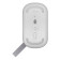 ASUS Marshmallow MD100 1600 DPI Wireless Optical Mouse - Lilac Purple w/ Brave Green Cover