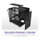 NZXT H3 Flow Tempered Glass Micro-ATX Gaming PC Case Black