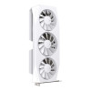XFX Radeon RX 9060 XT Mercury Gaming 16GB OC Graphics Card - White