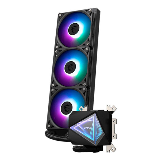 MSI CoreLiquid I360 ARGB AIO 360mm liquid cooler for gaming PCs