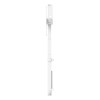 Neomounts WL55-875WH1 Move Lift Motorised Height-Adjustable Wall to Floor Stand 55"-100" Screen Size and Max Load 110KG