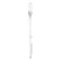 Neomounts WL55-875WH1 Move Lift Motorised Height-Adjustable Wall to Floor Stand 55"-100" Screen Size and Max Load 110KG
