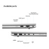 HP EliteBook 6 G1i AD4M2ET Notebook AI Intel® Core Ultra 5 225U 16GB RAM 512GB SSD 13.3" Windows 11 Pro Laptop