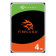 Seagate FireCuda 4TB 3.5" 7200RPM 256MB Cache Desktop Hard Drive