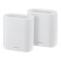 ASUS ExpertWiFi EBM68 WiFi 6 Tri-Band 2 Pack Router White