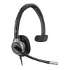 Poly Mission 615 Wired On-Ear AI Noise Reduction Headset - Black