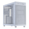 ASUS Prime AP303 Tempered Glass Mid-Tower PC Case - White