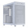 ASUS Prime AP303 Tempered Glass Mid-Tower PC Case - White