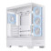 ASUS A31 PLUS TG ARGB Tempared Glass Mid Tower Gaming PC Case - White