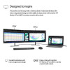 Refurbished - HP Series 5 524pf 23.8" IPS Full HD 100Hz Height Adjustable Monitor