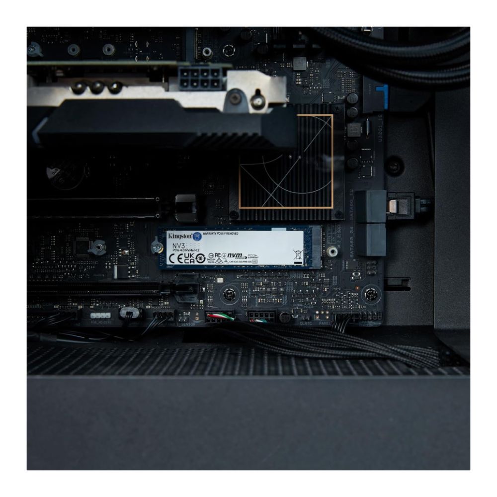 SNV3S/1000G: Kingston NV3 PCIe 4.0 NVMe SSD 1TB M.2 2280 SSD