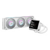 ASUS ROG Strix LC IV 360 ARGB LCD Display All-in-one Liquid CPU Cooler - White