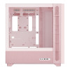 TRYX FLOVA F50 Tempered Glass Mid Tower Gaming PC Case - Pink
