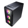 CiT Flash RGB Tempered Glass Micro ATX Gaming PC Case - Black