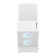 Fractal Design Pop Mini Air RGB White microATX Mini Tower Tempered Glass PC Case