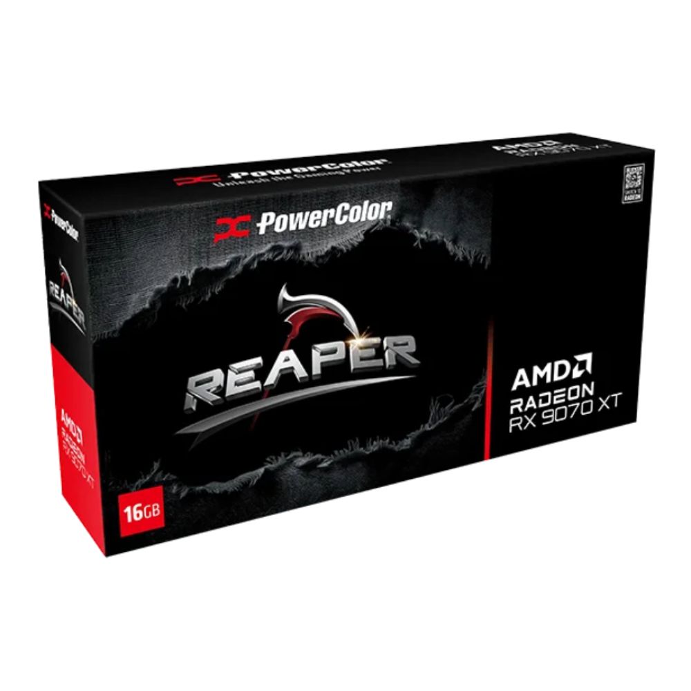 PowerColor Reaper AMD Radeon RX 9070 XT 16GB -RX9070XT 16G-A