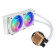 Cooler Master MasterLiquid PL240 Flux White 240mm 4-pin PWM All-In-One Hydro CPU Liquid Cooler