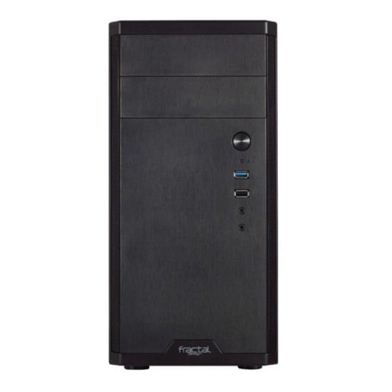 Fractal Design CORE 1100 Mini micro ATX Mini Tower case with minimalist aluminium exterior.
