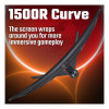 Acer NITRO XZ0 XZ340CURJ0 34" Ultrawide Quad HD VA 120Hz 1ms Height Adjustable Curved Gaming Monitor with Speakers
