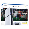 Sony PlayStation 5 Slim Disc Console with DualSense Controller and EA Sports FC 26 Bundle