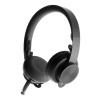 Logitech Zone Wireless UC Bluetooth On-Ear Headset with Active Noise Cancellation - Graphite