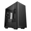 DeepCool CH370 Tempered Glass MicroATX Gaming PC Case with 1 x Fan - Black