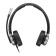 Poly Mission 625 Stereo Wired On-Ear AI Noise Reduction Headset - Black