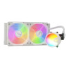 Valkyrie A240 240 ARGB Rifle Bearing All-in-One Liquid Cooler - White