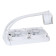 CiT Pro Glacier 240mm White ARGB Infinity 4-Pin PWM AIO Liquid Cooler