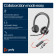 Poly Blackwire 8225 Stereo Microsoft Teams Certified USB-C USB-A Wired Headset