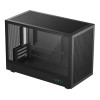DeepCool CH260 Tempered Glass MicroATX Gaming PC Case - Black