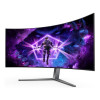 AOC AGON PRO AG456UCZD 45" Curved OLED Wide Quad HD 240Hz 0.03ms Height Adjustable Built in Speakers Gaming Monitor