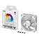 ASUS TUF Gaming TR120 ARGB Case Fan Triple Pack - White 3-Pack