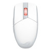 ASUS ROG Strix Impact III 36000 DPI Wireless Gaming Mouse - Moonlight White