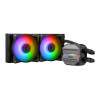 MSI Mag Coreliquid M240 all-in-one cooler designed for quiet operation and powerful cooling.
