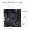 Refurbished - ASUS AMD B550 TUF GAMING B550-PLUS WIFI II AM4 DDR4 ATX Motherboard