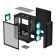 DeepCool CC560 V2 Mid Tower Tempered Glass Gaming PC Case