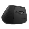 Logitech Lift Vertical RF Wireless Bluetooth Optical 4000 DPI Ergonomic Mouse - Graphite