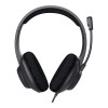 Trust Ayda Max USB-ENC Wired On-Ear Stereo Headset - Black