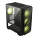 MSI MAG FORGE M110R AIRFLOW Tempered Glass Mini Tower ATX Gaming PC Case - Black